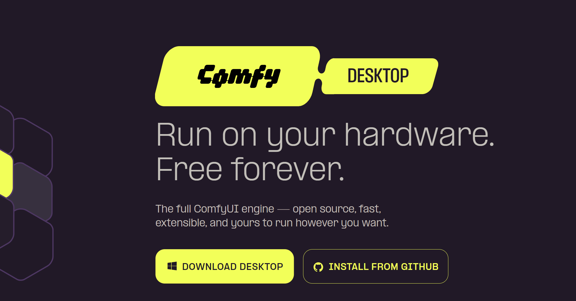 Comfy Desktop 正式发布！小白也能一把梭的 AI 绘图神器来了